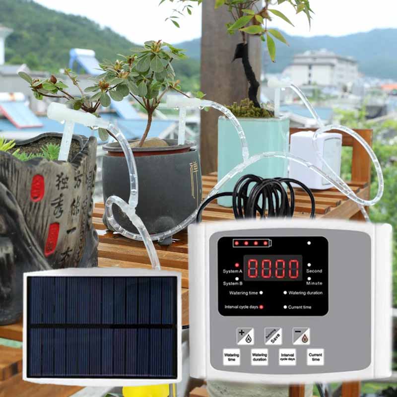 Smart Garden Irrigation System - Automatyczny system nawadniania kropelkowego na energię