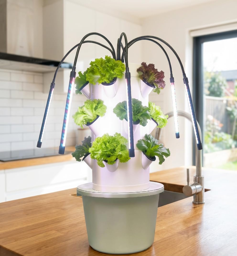 Indoor Herb Garden Kit - Pionowy system hydroponiczny do uprawy roślin