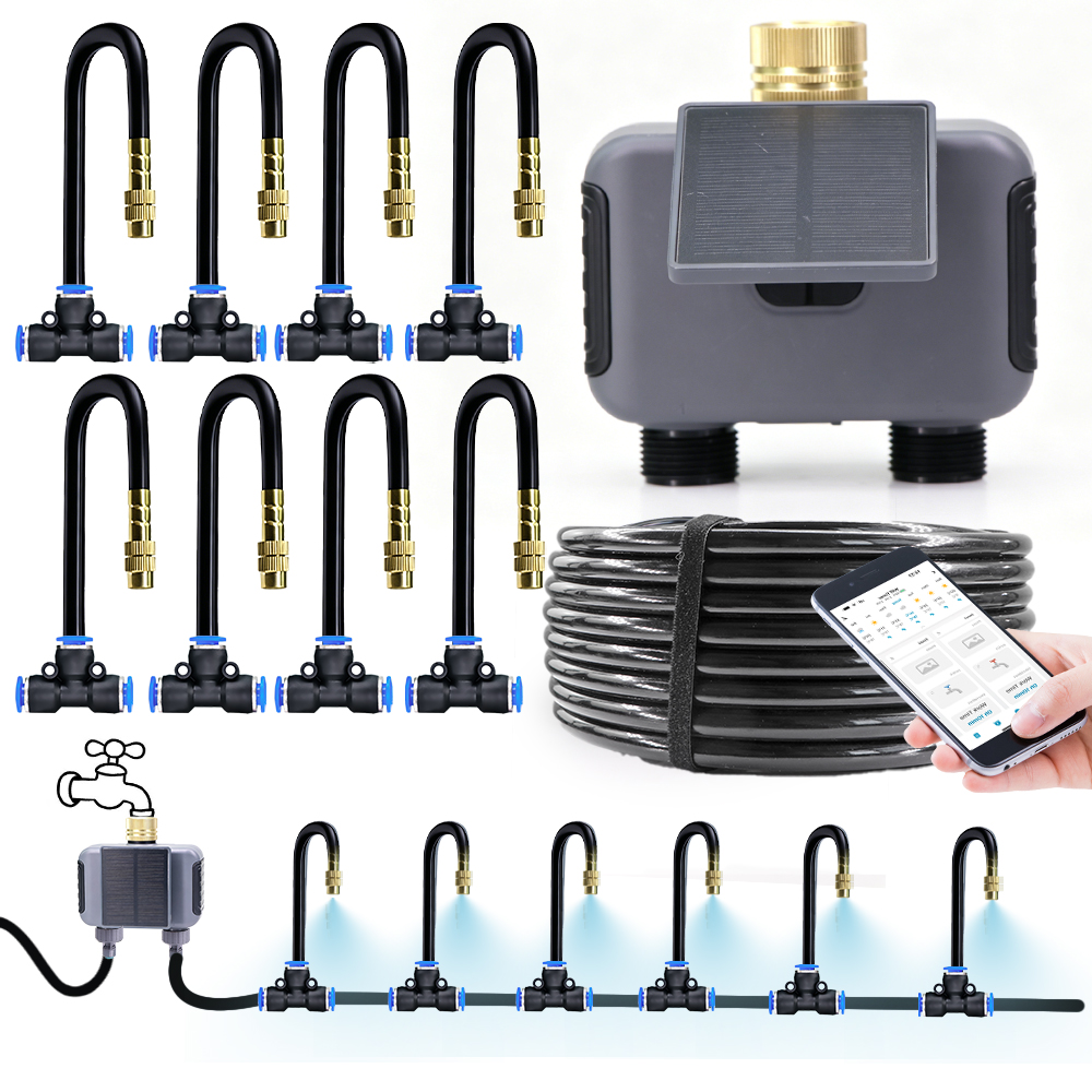 Smart Garden Refill - Dwukierunkowy solarny system nawadniania z timerem