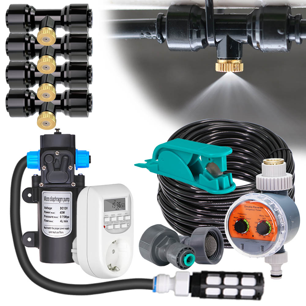 Smart Garden Irrigation System - 6-24m DIY ogrodowa System chłodzenia mgłą