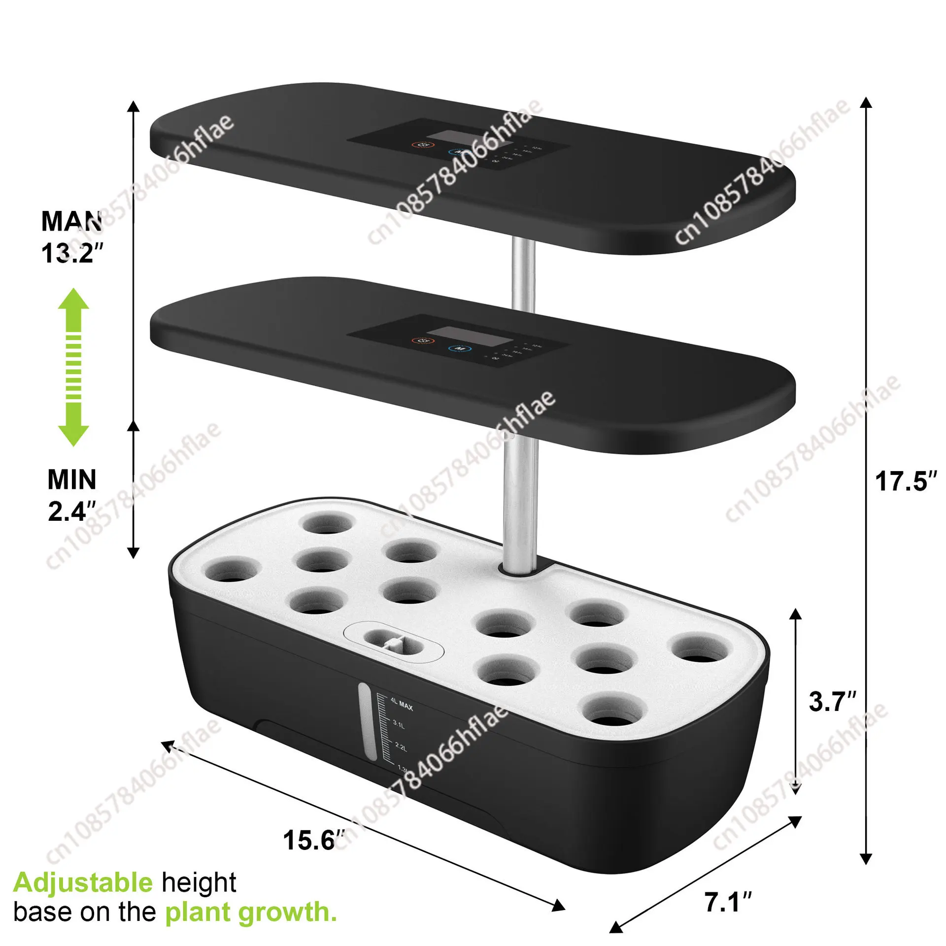 Indoor Herb Garden Kit - System hydroponiczny do uprawy roślin z