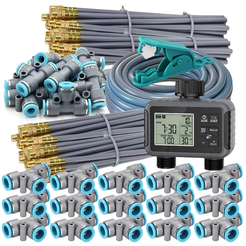 Smart Garden Refill - Dwuzonowy, niezależny, inteligentny wyświetlacz LCD, timer