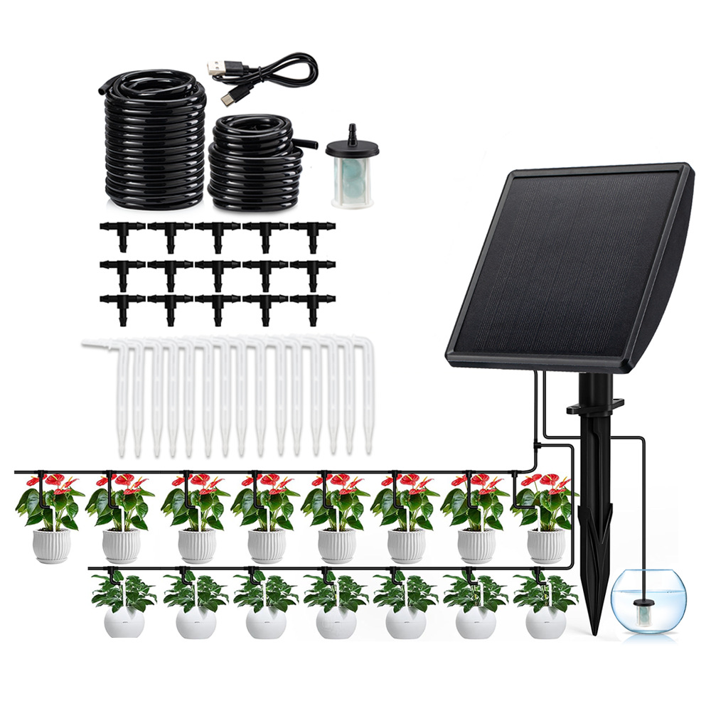 Smart Garden Irrigation System - Solarna automatyczna pompa do nawadniania kroplowego