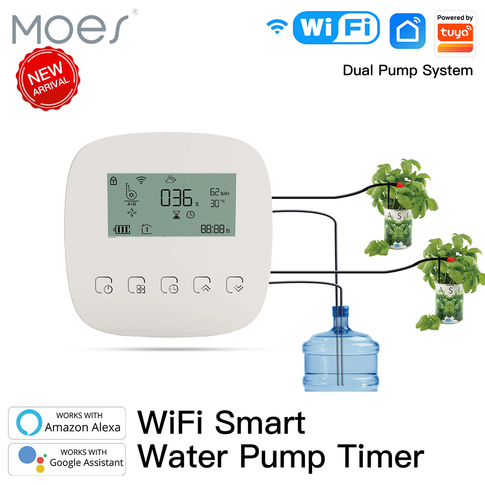 Smart Garden Irrigation System - Inteligentny system nawadniania WiFi Tuya, automatyczny