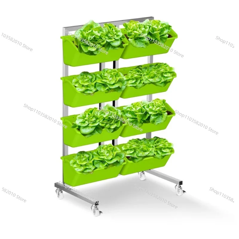 Indoor Herb Garden Kit - Zestaw plastikowych doniczek do sadzenia sadzonek