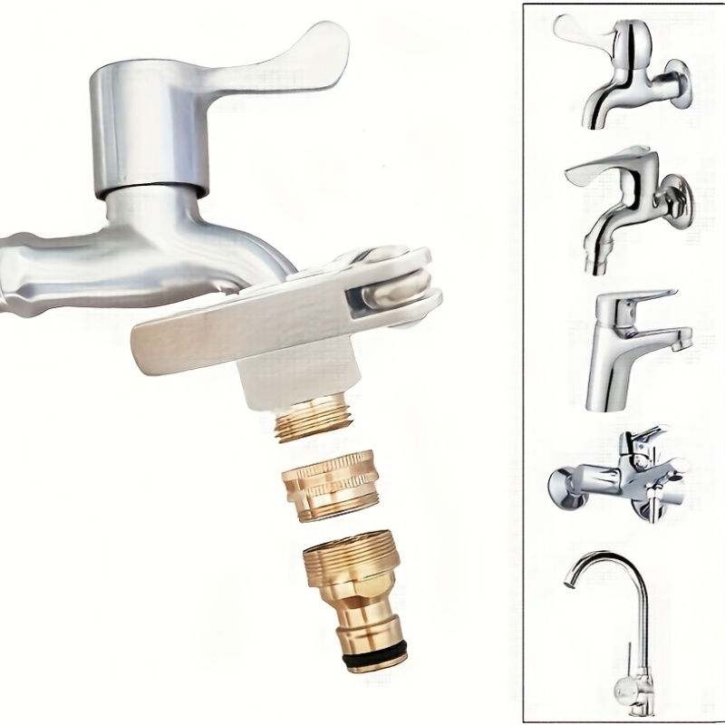 Smart Garden Tap - Uniwersalny adapter do węża ogrodowego, wytrzymałe
