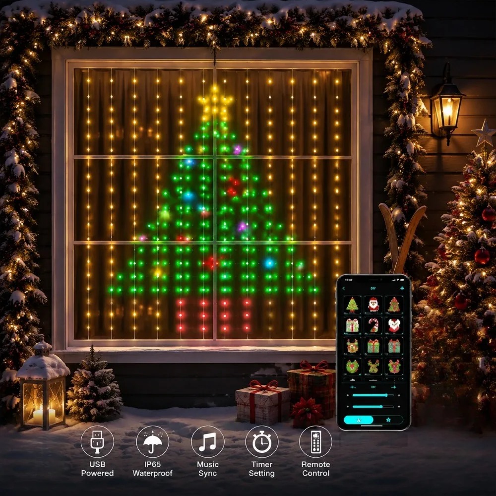 Zewnętrzne LED-owe zasłony świ – Smart Garden Outdoor recenzja i cena