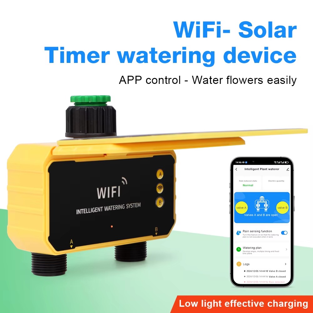 1/2 Wyjścia WIFI Solarny Stero – Smart Garden Tap recenzja i cena