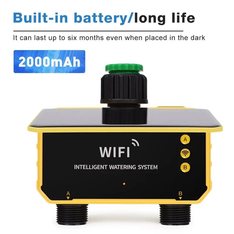 1/2 Wyjścia WIFI Solarny Stero – Smart Garden Tap recenzja i cena