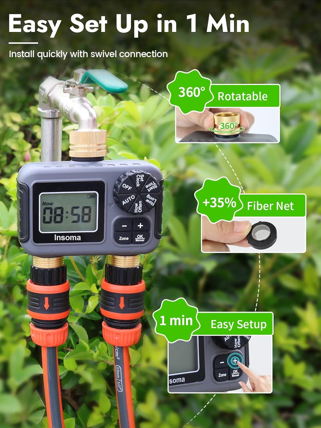 Inteligentny system nawadniani – Smart Garden Refill recenzja i cena