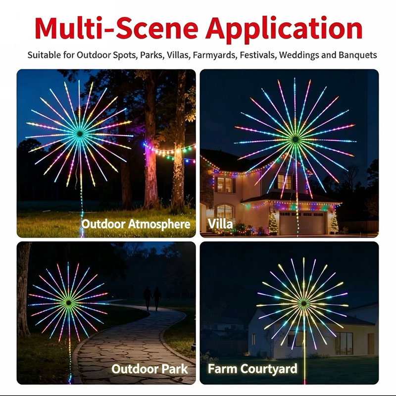 Dwustronna lampa fajerwerkowa  – Smart Garden Outdoor recenzja i cena