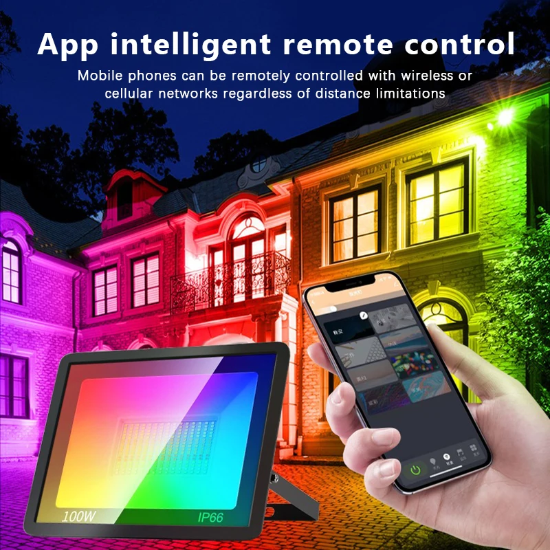 RGB TUYA Reflektor Smart APP S – Smart Garden Drawing recenzja i cena