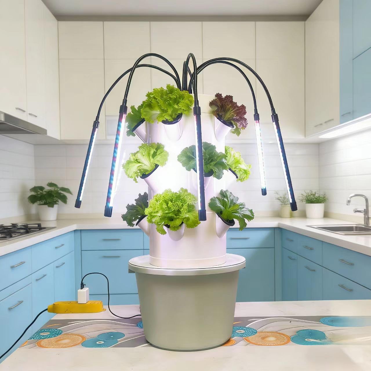 Pionowy system hydroponiczny d – Indoor Herb Garden Kit recenzja i cena