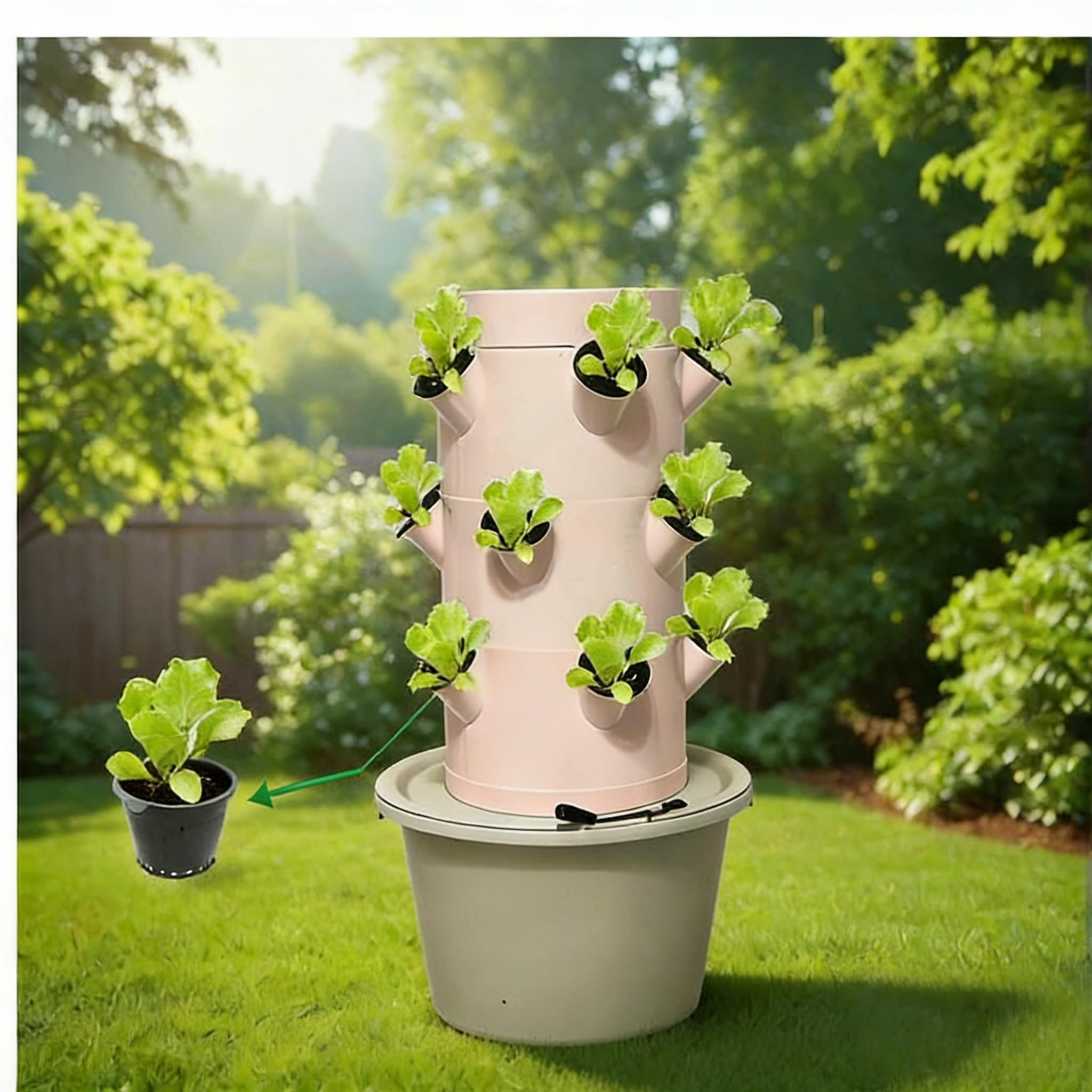 Pionowy system hydroponiczny d – Indoor Herb Garden Kit recenzja i cena