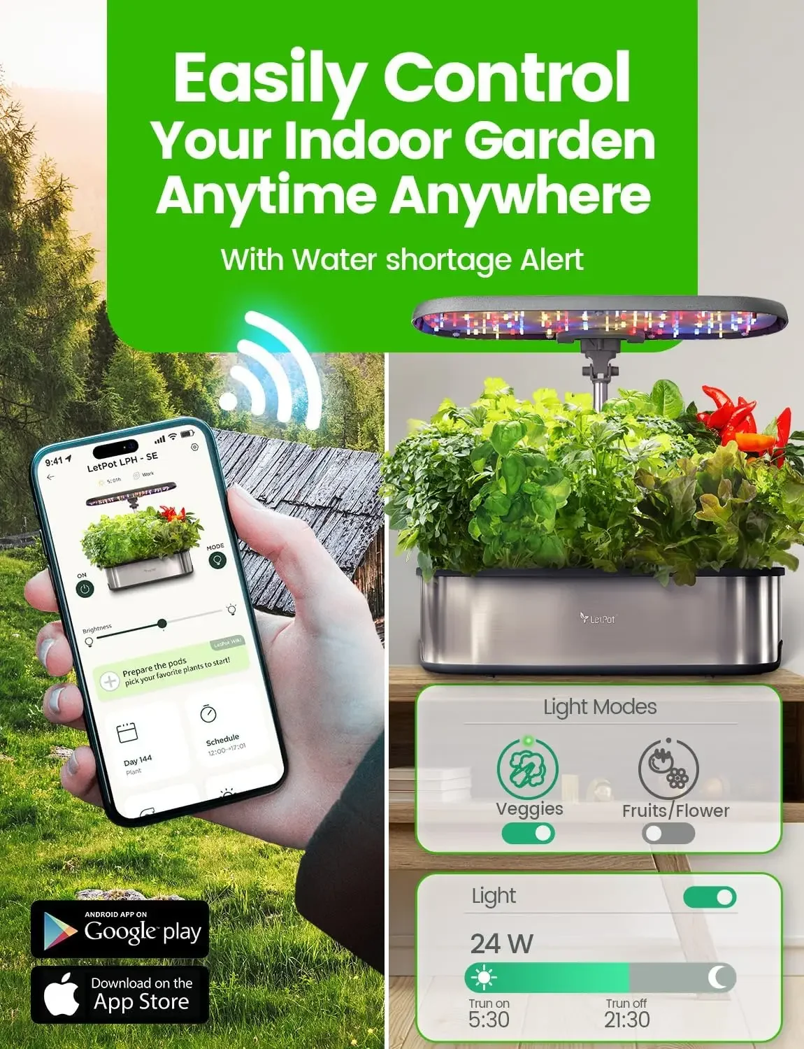 LETPOT LPH-SE Hydroponiczny Sy – Hydroponic Grow Pod recenzja i cena