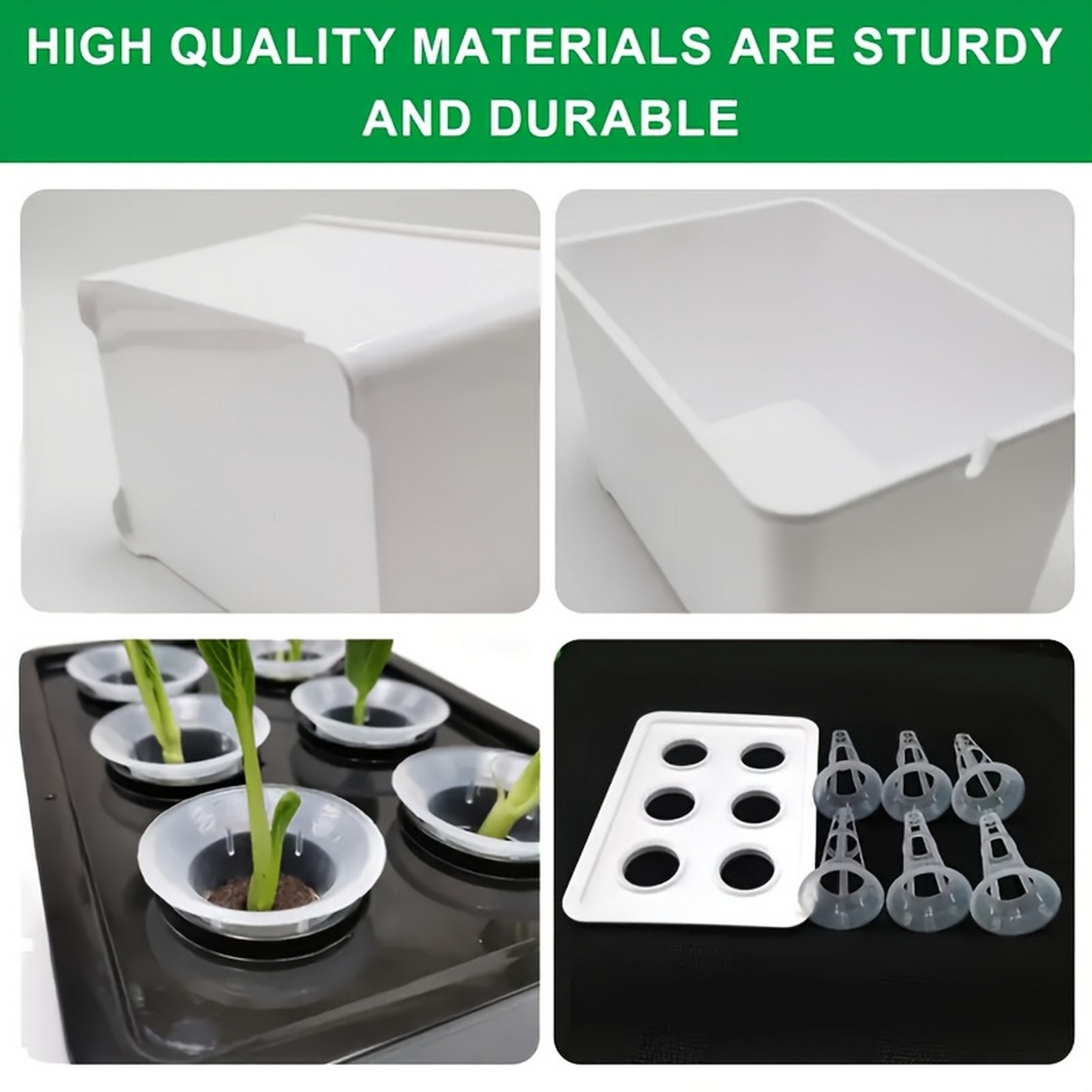 6 w 1 Hydroponiczne doniczki d – Indoor Herb Garden Kit recenzja i cena
