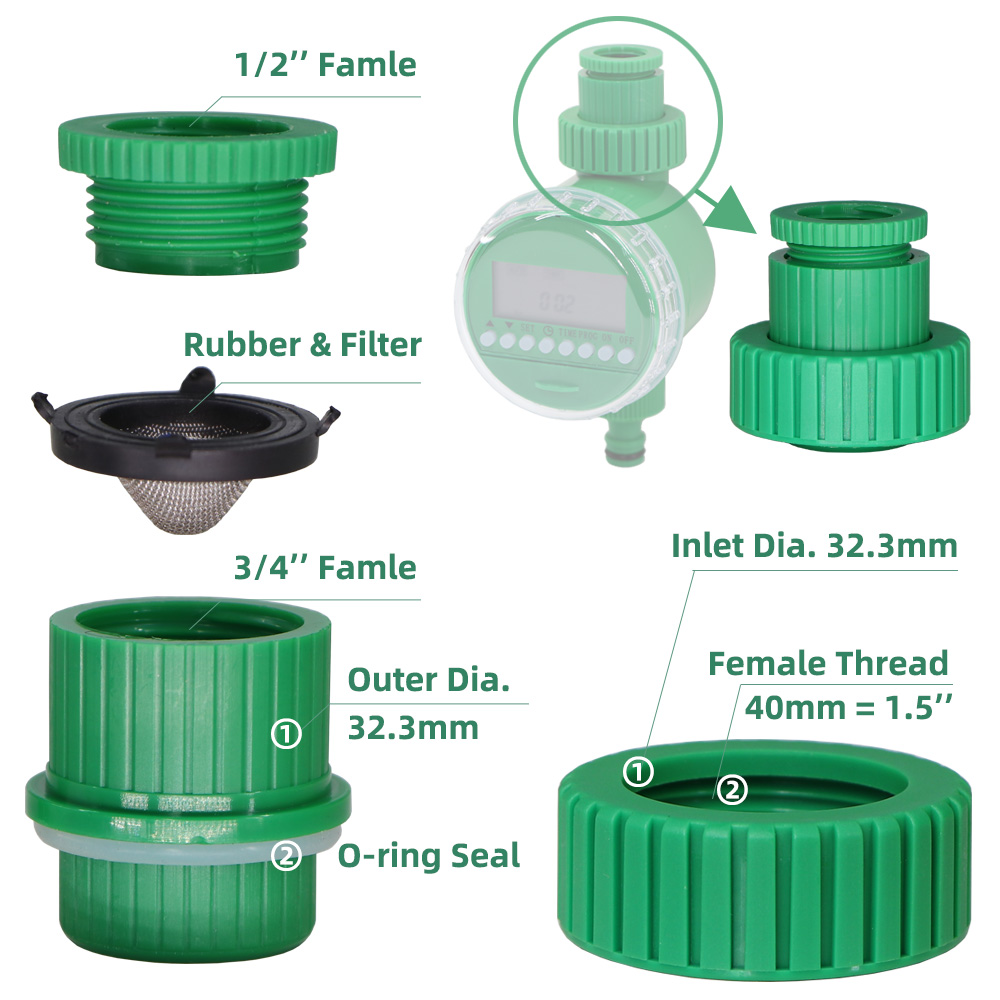 MUCIAKIE 1/2 ''3/4'' naprawa z – Smart Garden Tap recenzja i cena