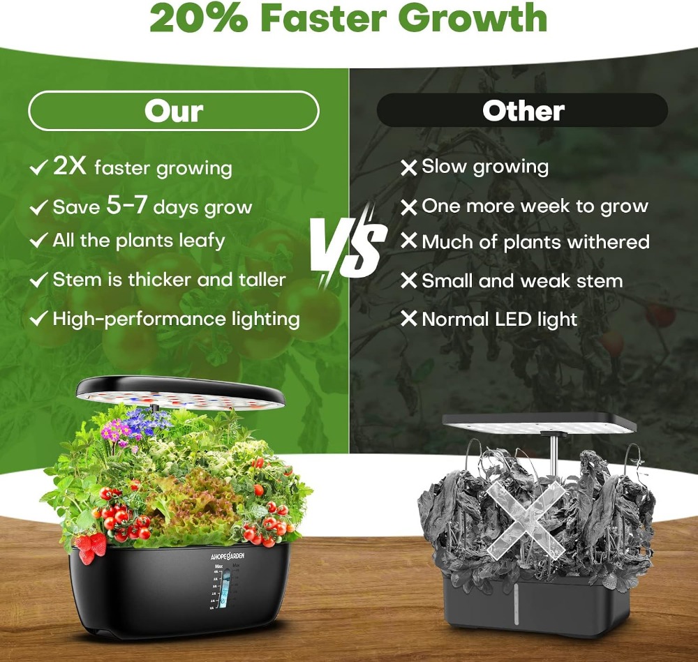 12-pojemnikowy ogród hydroponi – Hydroponic Grow Pod recenzja i cena