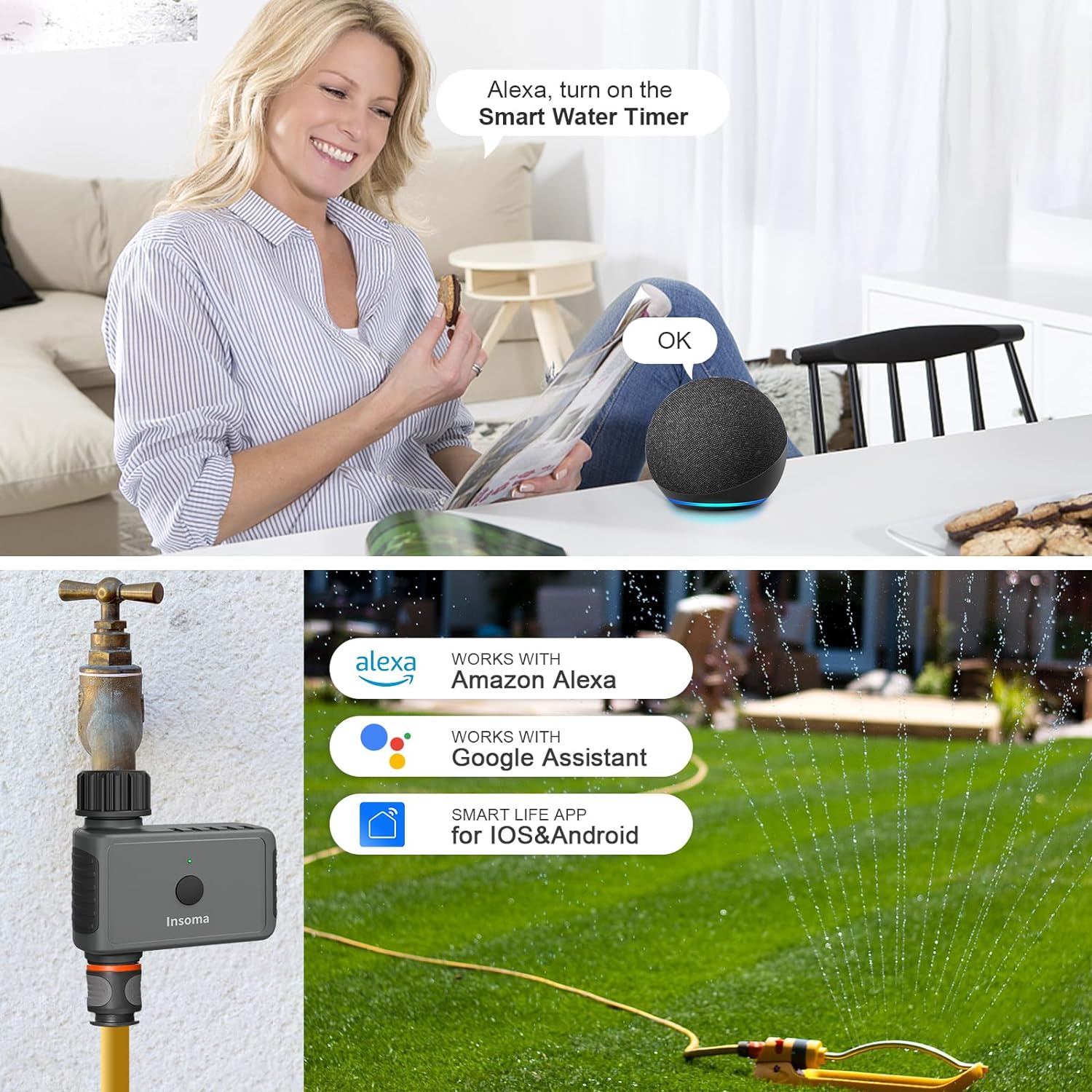 Insoma Wifi Automatyczny czaso – Smart Garden Refill recenzja i cena