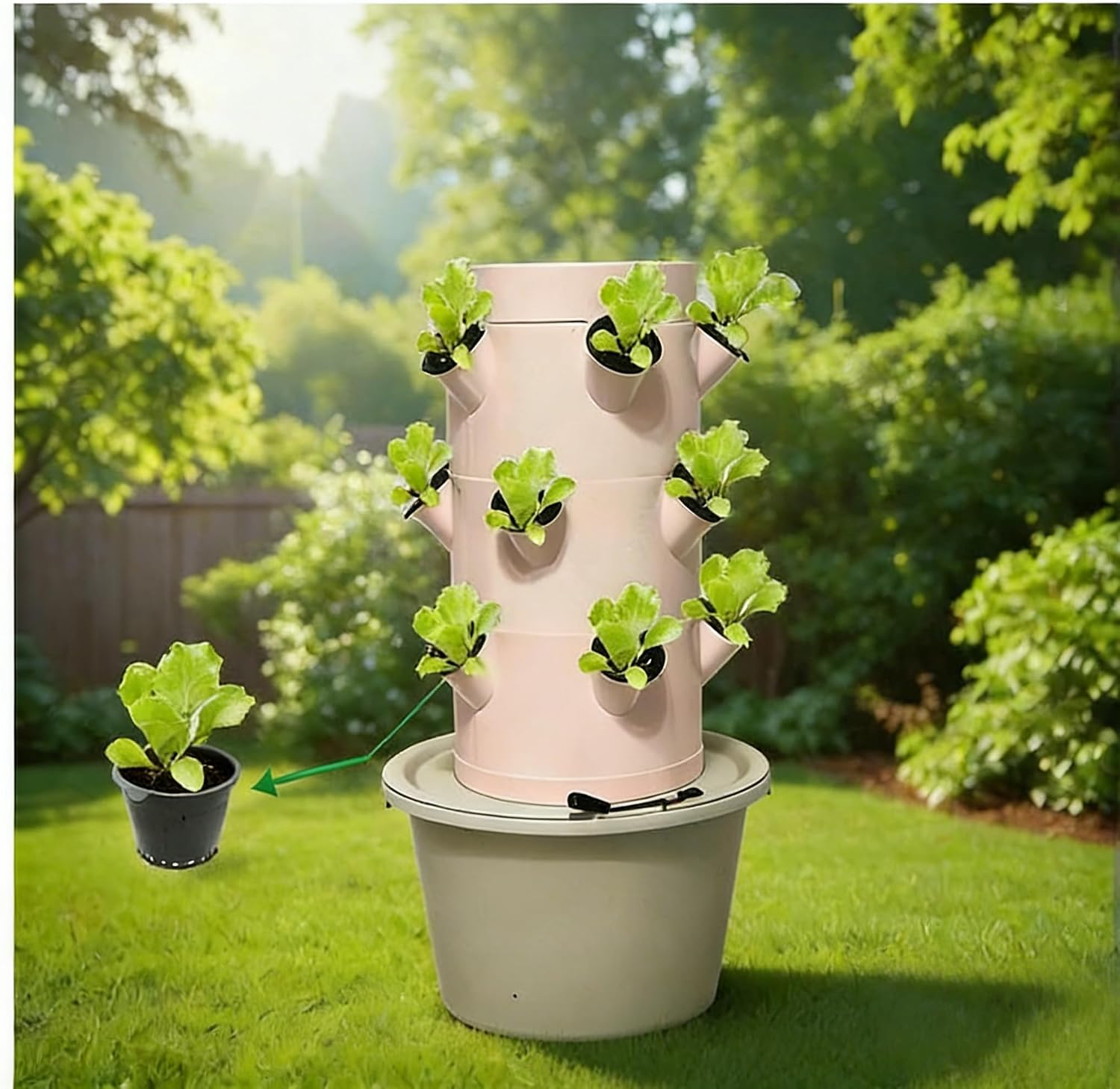 Pionowy system hydroponiczny d – Indoor Herb Garden Kit recenzja i cena