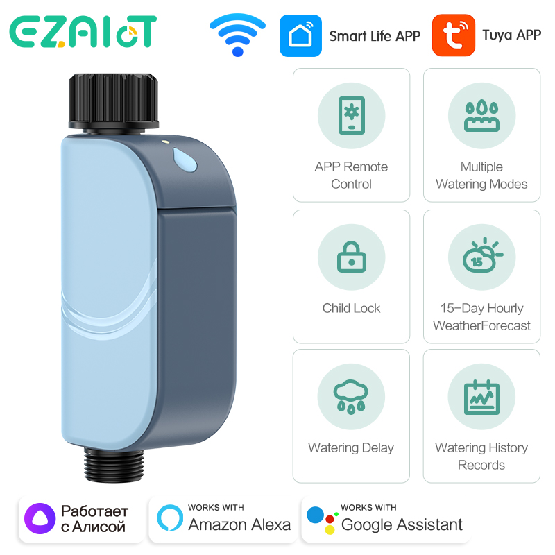 Smart Tuya WIFI Zegar do podle – Smart Garden Refill recenzja i cena